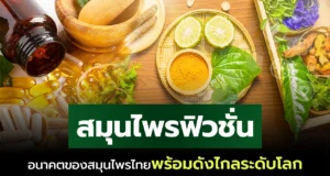 “สมุนไพรฟิวชั่น” อนาคตของสมุนไพรไทย ที่พร้อมดังไกลระดับโลก