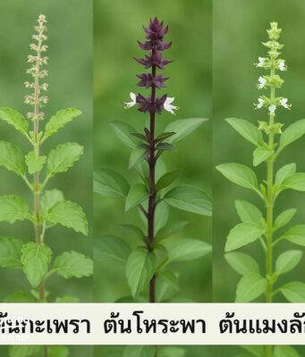 พึ่งรู้! “กะเพรา โหระพา แมงลัก” ห้ามปลูกใกล้กัน ส่องที่มา เข้าใจเลยทำไม