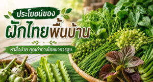 ผักพื้นบ้านไทย ประโยชน์ใกล้ตัว อัดแน่นคุณค่าทางโภชนาการ